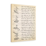 Wish you were here -- 20 -- Canvas 24x30 -- printify