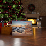 Cross-Roads Ocean -- Canvas  18"X24" -- AMANDA & justin