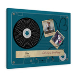 Cassettes-Tape Print -- Canvas 18"X24" -- Johnny and Jeannie