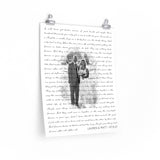 Lyrics -- Lauren & Matt 07.16.21 -- 16x20 -- Printify