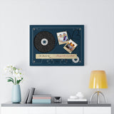 Cassette -- Vin & Amy 10.10.2020 -- Canvas 18x24 -- Printify