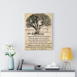 in My Life Lyrics -- Canvas  18"X24" -- 5