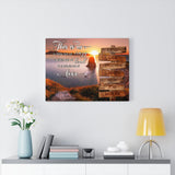 Street sign -- Kathy Lisa Jonathan Lindsey ... -- Canvas 18x24 -- Printify