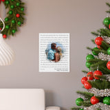 Lyrics Song -- poster/ 11''x14'' -- Tony & Kristel 09/18/2021