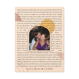Lyrics Song -- Canvas 18"x24" -- Ned & Renee 7.13.2002