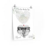 Lyrics Song -- Poster 18"x24" -- Brandi & Katelynn