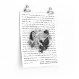 Lyrics -- Missy & Ricky 12-02-2020 -- 11x14 -- Printify