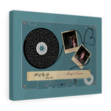 Cassette tape -- 𝙊𝙣𝙚𝙮𝙠𝙚 & 𝙆𝙚𝙣𝙚 10. 05. 2019 -- Canvas 11x14 -- Printify