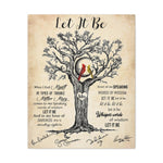 Canvas 24x30 Printify - Let It Be - Design 20