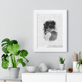 Music Lyrics Song -- Black Framed 12”x16” -- Tim & Saundra