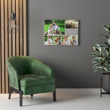 Print poster -- Thank you for building a family -- Canvas 18x24 -- Printify