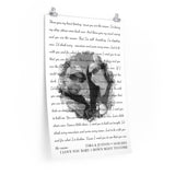 Lyrics Song -- Poster 20"x30" -- Tara & Juston 10.08.2021