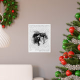 Lyrics -- Jonathan and Candace 07/11/2021 -- 11x14 -- Printify