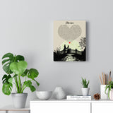 Music Lyrics Song -- Canvas 8"x10" -- Mirrors (Justin Timberlake)