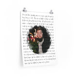 Lyrics Song -- Poster 18"x24" -- Save Me (Jelly Roll)