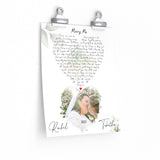Lyrics -- Rachel & Tabatha 2021 -- 9x11 -- Printify