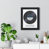 Framed 11x14 Printify - It's Your Love Chris & Marla - November 8, 1997