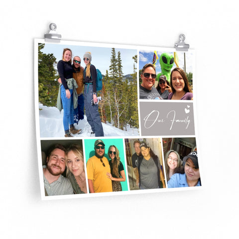 Photos Collages Prints -- Poster/ 16''x20'' -- Our Family