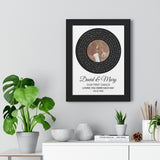 Lyrics Song -- Framed  12”x16” -- David & Mary