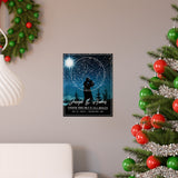 Star map -- Joseph & Amber 06/27/2020 -- 11x14 -- Printify
