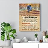 Thank You Lyrics Print -- Canvas 12x16 -- Printify