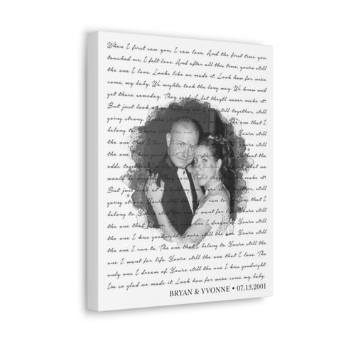 Canvas 11x14 Printify - Bryan & Yvonne - You’re Still The One