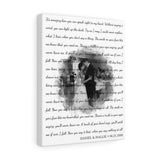 Daniel & Hallie 06.21.2008 - Canvas 11x14 - Printify