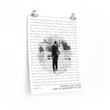 Lyrics -- Morgan & Lexi 12.21.20 -- 16x20 -- Printify