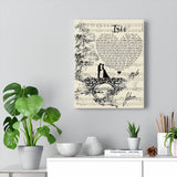 Music Song Lyrics -- Iris (Goo Goo Dolls) -- Canvas 11x14 -- Printify