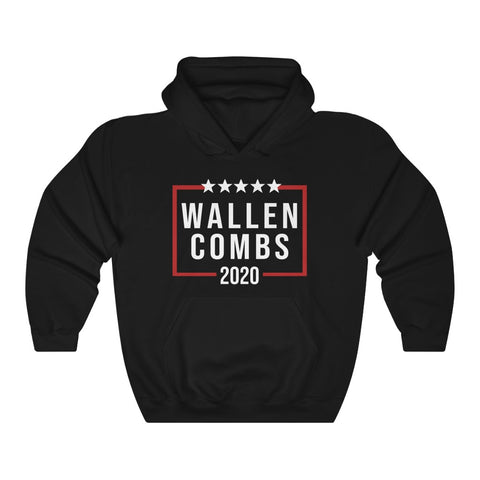 Wallen Combs 20 -- Unisex Hoodie -- Black -- 6.3 -- printify(monster)