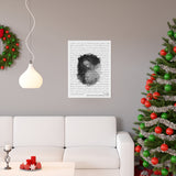 Lyrics -- TT & MN This is what it's supposed to be -- 18x24 -- Printify