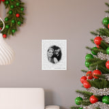 Lyrics --  John & Amanda 5.1.2020 -- 9x11 -- Printify