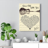 Grow Old With You -- 3 -- Canvas 12"X16" -- Printify