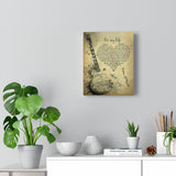 in My Life Lyrics -- Canvas 8"x10" -- 12 -- printify