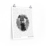 Lyrics Song -- Poster/ 16''x20'' -- Jamey and Kristi