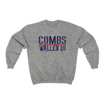 Wallen Combs 20 -- Unisex Crewneck Sweatshirt -- Sport Grey -- 1.2 -- printify