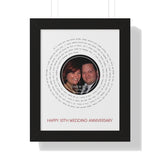 Framed 11x14 Printify - Craig & Kelly - I'm a Fool