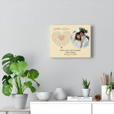 Lyrics -- Phil & Michelle -- Canvas 8x10 -- Printify