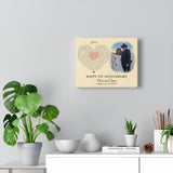 Lyrics -- Oscar and Diane February 20, 2021 -- Canvas 8x10 -- Printify