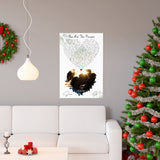 Lyrics -- Sara & Ed 02~20~2021 -- 20x30 -- Printify