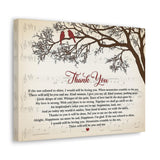 Canvas Gallery Wraps 16x12 Printify - Thank You - Design 25