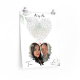 Lyrics -- Tear & Lo 03.19.2000 -- 16x20 -- Printify