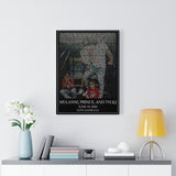 Lyrics Song -- Canvas 18"X24" -- Mulanni, Prince, and Tyliq