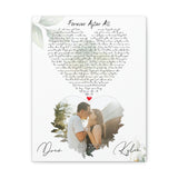 Printify Canvas Gallery Wraps 11x14 - Forever After All Drew & Kylee - 6.10.2023