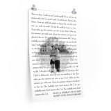 Lyrics -- Sean & Andra 06.01.2022 -- 20x30 -- Printify