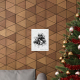 Printify Premium Matte 11x14 Poster - Simple Man 1.3 - Always be you, love Mom Lisa