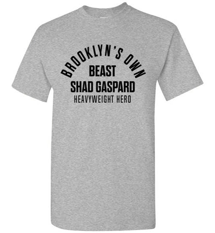 Shad Gaspard Best Dad Ever -- Men Gildan Short-Sleeve Tee -- Grey -- 2.1-- teescape