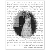 Lyrics -- James and Julia 11/03/2003 -- 8x10 -- Gelato