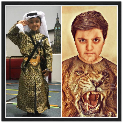 Print poster -- 111-0393708-2262642 (7) -- Black framed 20x20 -- Gelato