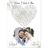 Lyrics -- Karen & Angel  08.08.2020 -- Poster 5x7 -- Gelato